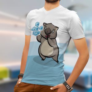 Plucky Wombat Tee Preview image