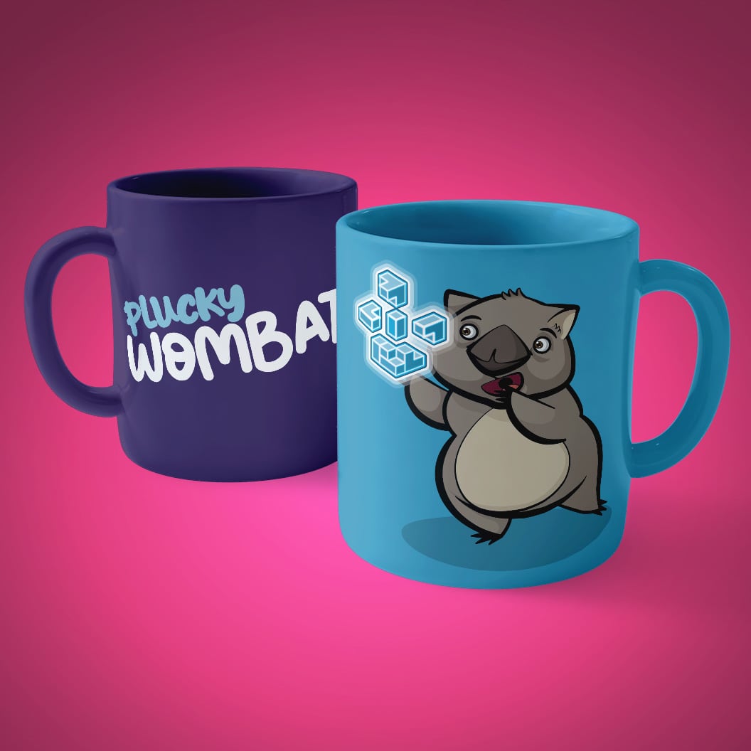 Plucky Wombat Mugs Preview image