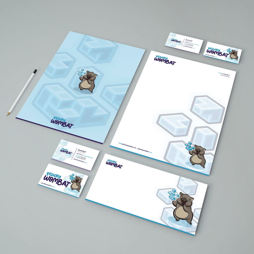 Plucky Wombat Stationery Preview image