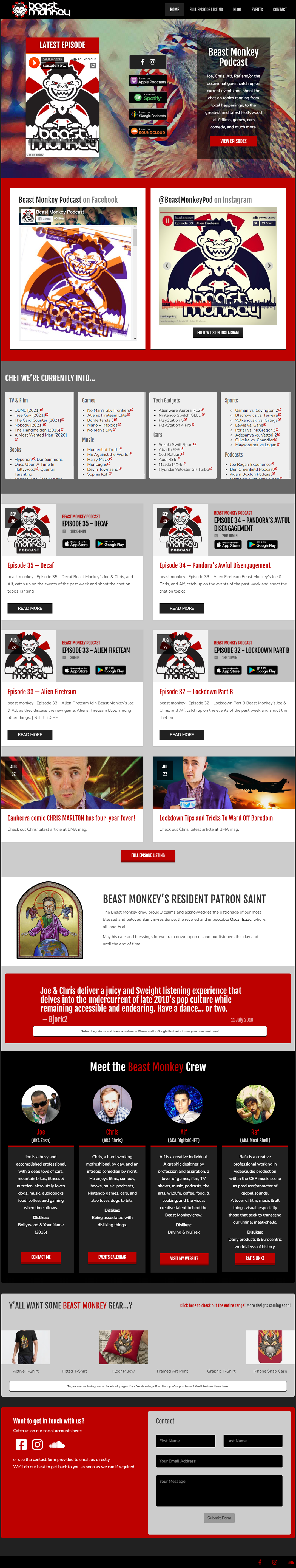 Visit Beast Monkey website.