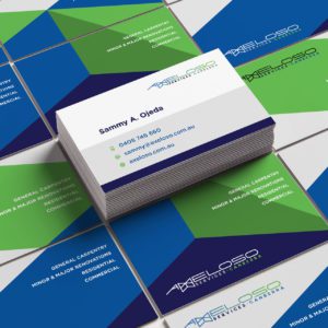 Axeloso Business Cards Preview image