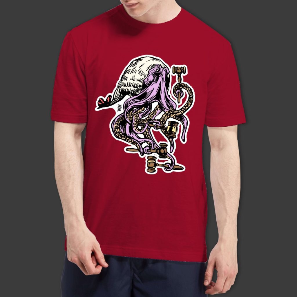 Octopus Judge Tee preview image